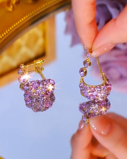 Blossom hoops earrings