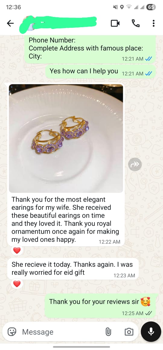 WhatsApp customer review 8